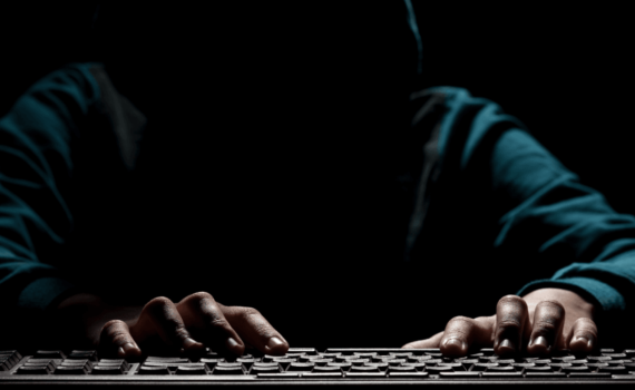 A scammer trying to create a cyber attack on an SME.